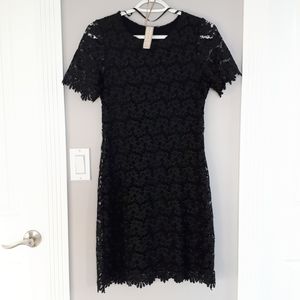 Zara Black Lace Dress NWOT